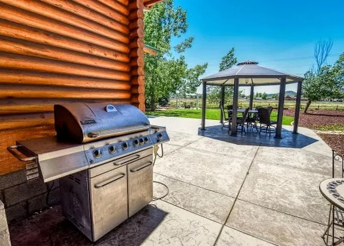 Ferienhaus Amazing Spacious Log For Lage Family Groups With Incredible Backyard And Fantastic Views In Williams, Arizona *