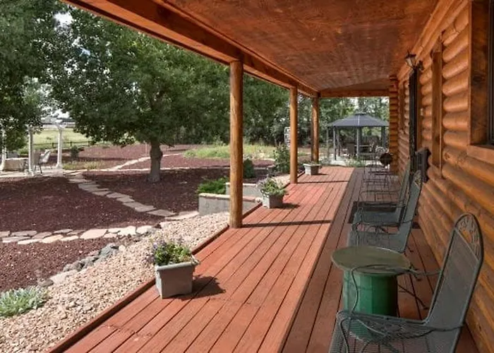 Amazing Spacious Log For Lage Family Groups With Incredible Backyard And Fantastic Views In Williams, Arizona Williams
