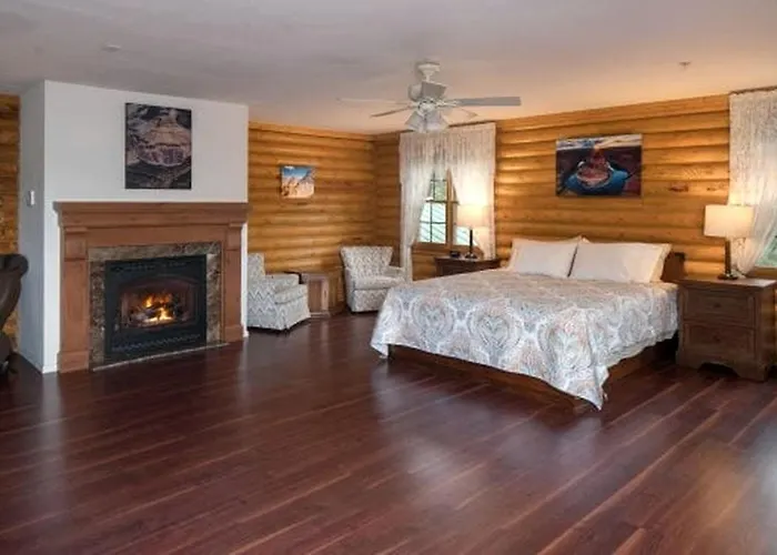 Ferienhaus Amazing Spacious Log For Lage Family Groups With Incredible Backyard And Fantastic Views In Williams, Arizona