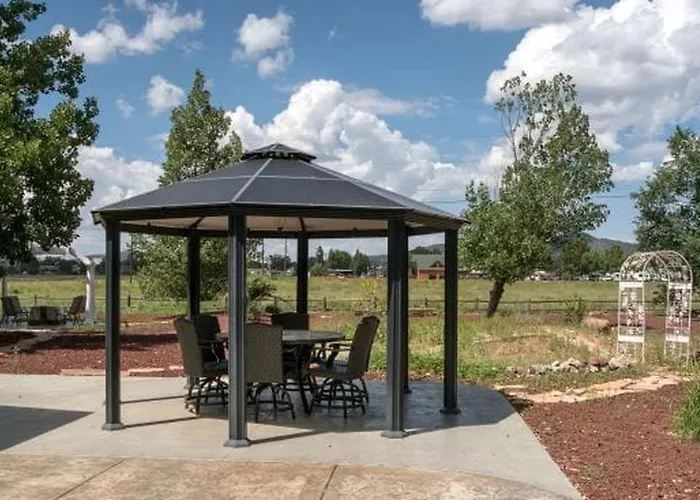 Ferienhaus Amazing Spacious Log For Lage Family Groups With Incredible Backyard And Fantastic Views In Williams, Arizona