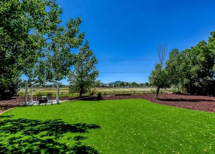 Ferienhaus Amazing Spacious Log For Lage Family Groups With Incredible Backyard And Fantastic Views In Williams, Arizona